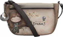 Anekke A705 Anekke kézitáska postás táska szintetikus kulcstartóval a Real sorozatból (ANEKKE 41703-522)