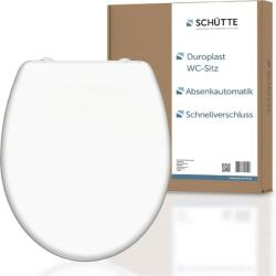 SCHÜTTE WC-ülőke fehér polipropilén, 59-es (82300-A)