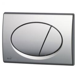 Alcaplast M71 nyomólap, falsík alatti rendszerekhez, fényes-króm színű (M71) (M71)