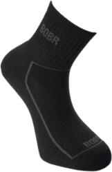 Bobr sportzokni tavasz/ősz, 1 pár, fekete