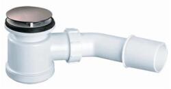 HC McAlpine zuhanyszifon leeresztővel 40/50 72 mm, acél fedél (HC26-SS)