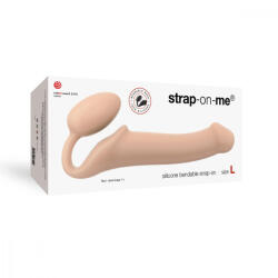 Strap On Me páros strap-on dildó (L méret - világos bőrszín) (sérült csomagolás) - ovszer-vasarlas