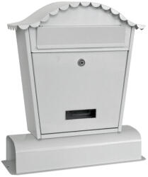 Strend Pro HUBERT B fém postaláda, fehér (TC217859)