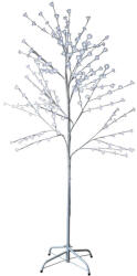 MagicHome Cherry Tree karácsonyi dekoráció, fa, 180 cm, 120 hidegfehér LED, 230 V, IP44 (TC8091213)