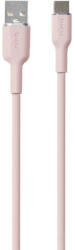 Puro Elektrik Puro Soft USB-A-Type-C Kábel 150 cm-Rózsaszín