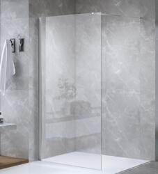 Deante Aquastyle W90200IN Walk in wall zuhanyfal 900 x 2000 x 8mm, króm színű fali rögzítő rúddal