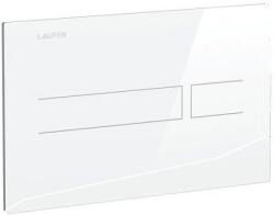Laufen H8956630000001 AW3 Elektronikus, érintésmentes öblítésvezérlő Wc nyomólap FEHÉR ÜVEG