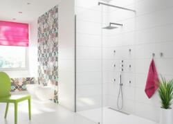 Deante ABELIA Walk in 1100 x 2000 mm Zuhanyfal 6KTA032P KRÓM