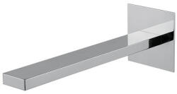 Bugnatese Tetris kádkifolyó 21cm, matt fekete 19330NE (19330NE)