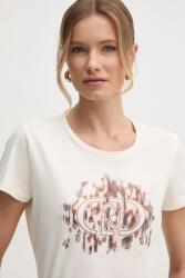 Liu Jo t-shirt női, bézs, TA5173 JS003 - bézs S - answear - 20 990 Ft