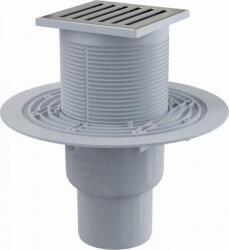 Alcadrain - Padlóösszefolyó 105×105/50/75 mm APV203 (APV203)