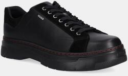 HUGO bőr sportcipő Urian fekete, 50552620 - fekete Férfi 42