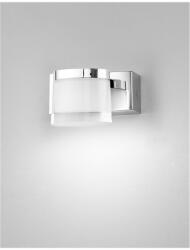 Nova Luce Corp de iluminat pentru baie SABIA Crom Aluminum& Acrylic LED 5 Wat 220-240 Volt 513Lm 3000K IP44 (NV9122311)
