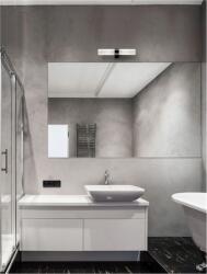 Nova Luce Corp de iluminat pentru baie CORB Nisipiu Negru Aluminiu & Opal Sticla LED E14 2x5W 230V IP44 Fara bec (NV9953202)