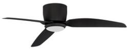 Nova Luce Lustra cu ventilator VOLGA Negru Aluminiu Negru ABS DC 18W AC220-240V 650Lm 3000K IP20 | 6 Speed Remote (NV9952362)