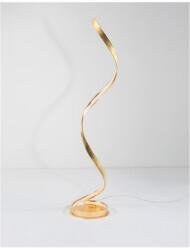 Nova Luce Lampa podea LEON Auriuen Leaf Aluminiu & Acrylic LED 28 Wat 230 Volt 1700Lm 3000K IP20 (NV9512110)
