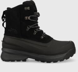 The North Face hócipő MEN S CHILKAT V LACE WP fekete, férfi, téliesített, - fekete Férfi 44