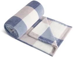 Bellatex Pătură Bellatex Kemping PLUS carouri pe albastru, 150 x 200 cm, albastru Patura