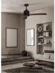 Nova Luce Lustra cu ventilator AXEL Negru Aluminiu & Negru & Walnut PlyLemn Motor DC 38W 220 - 240 Volt IP20 (NV9952350)