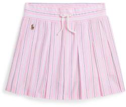 Ralph Lauren szoknya rózsaszín, mini, harang alakú, 313973119003 - rózsaszín 144-154