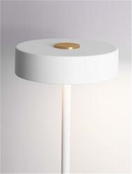 Nova Luce Lampa podea THEA Nisipiu Alb Metal & Auriu Top LED 17Wat 220-240Volt 929Lm 3000K IP20 (NV9695293)