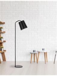 Nova Luce Lampa podea STABILE Mat Negru Metal Outside Mat Alb Inside LED E27 1x12W IP20 Fara bec (NV549603)