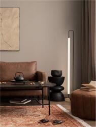 Nova Luce Lampa podea WETRO Mat Negru Metal & Acrylic LED 32 Wat 220-240Volt 1856Lm 3000K IP20 (NV9002085)