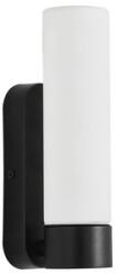 Nova Luce Corp de iluminat pentru baie BLAS Nisipiu Negru Aluminiu & Opal Sticla LED E14 1x5W 230V IP44 Fara bec (NV9953201)
