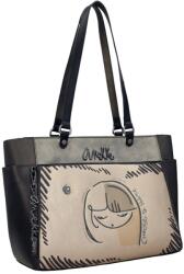 Anekke NATURE KOKO nagy, két oldalzsebes shopper divattáska 41862-216 - taskaweb