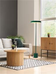 Nova Luce Lampa podea VETRO Mat Verde Aluminiu & Acrylic Negru Fabric Wire LED 33 Wat 220-240 Volt 2666Lm 3000K IP20 (NV9223417)