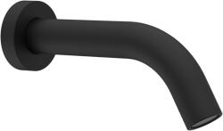 SAPHO Sapho, Fali kifolyó, 160 mm, fekete matt, BO512 (BO512)