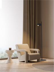 Nova Luce Lampa podea KEDROS Touch Dimabil Nisipiu Negru Aluminiu & Otel LED 9 Wat 220-240 Volt 717Lm 3000K IP20 (NV9870034)