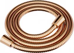 Mexen tartozékok, Zuhanycső 150 cm, rozsdamentes fonat, rose gold, 79460-60 (79460-60)