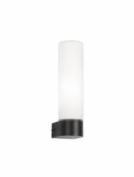 Nova Luce Corp de iluminat pentru baie CORB Nisipiu Negru Aluminiu & Opal Sticla LED E14 1x5W 230V IP44 Fara bec (NV9953203)