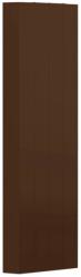 EURAD Plus 11 DK 600x1600 barna finoman polirozott acél függőleges lapradiátor