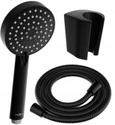 Mexen tartozékok - 1 pontos kézizuhany készlet R-75, fekete, 785756052-70 (785756052-70)