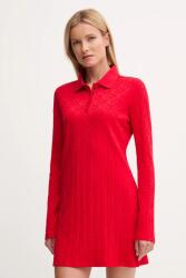 Calvin Klein pamut ruha - piros XS