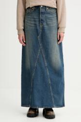 Levi's farmer szoknya sötétkék, maxi, egyenes, A8727 - sötétkék 24