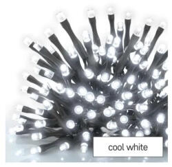 EMOS CNT Kezdő készlet-jégcsapok 2, 5m 100 LED IP44 12W hideg fehér időzítő D1CC03 (EMOS-D1CC03)