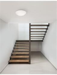 Nova Luce Corp de iluminat pentru baie BREST Alb Opal Sticla & Metal LED E27 1x12 Wat 230 Volt IP44 Fara bec (NV832401)