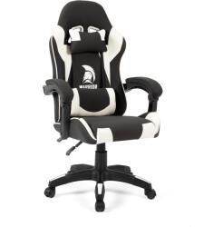  Szövet Gamer szék Warrior Basic 1-F fehér-fekete