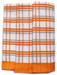 Polášek Kockás konyharuha Egypt - 3 darabos szett - sz. 5 | Narancssárga (113799-37)