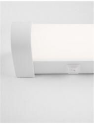 Nova Luce Corp de iluminat pentru baie NOOR Alb & Crom ABS Acrylic parts included Alb acrylic body LED 15W 230V 1200Lm 3000K IP44 (NV9600461)