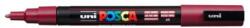 uni Uni POSCA PC-3M marker bordó
