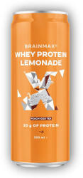 BrainMax Whey Protein Lemonade 330ml - Ceai cu piersici cu gheață