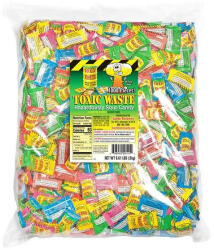Toxic Waste Hazardously Sour Candy savanyú keménycukorka válogatás 3kg - vegyesbolt