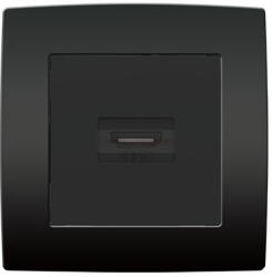 ELMARK City dupla HDMI aljzat antracit (193747)