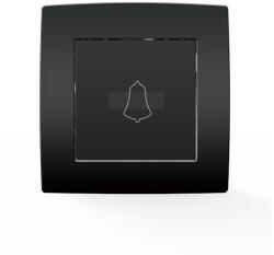 ELMARK City csengő kapcsoló antracit (193181)