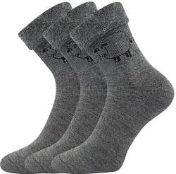 Boma Birkabőr zokni sötétszürke melé 3 pár 39-42 117994 (117994)