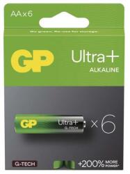GP Batteries Ultra Plus Alkáli elem AA 6db (B03216)